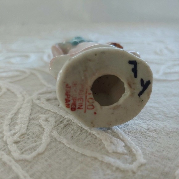 Rare Vintage Colonial Couple Porcelain Figurines Occupied Japan Germany( 2 ) - Picture 8 of 8